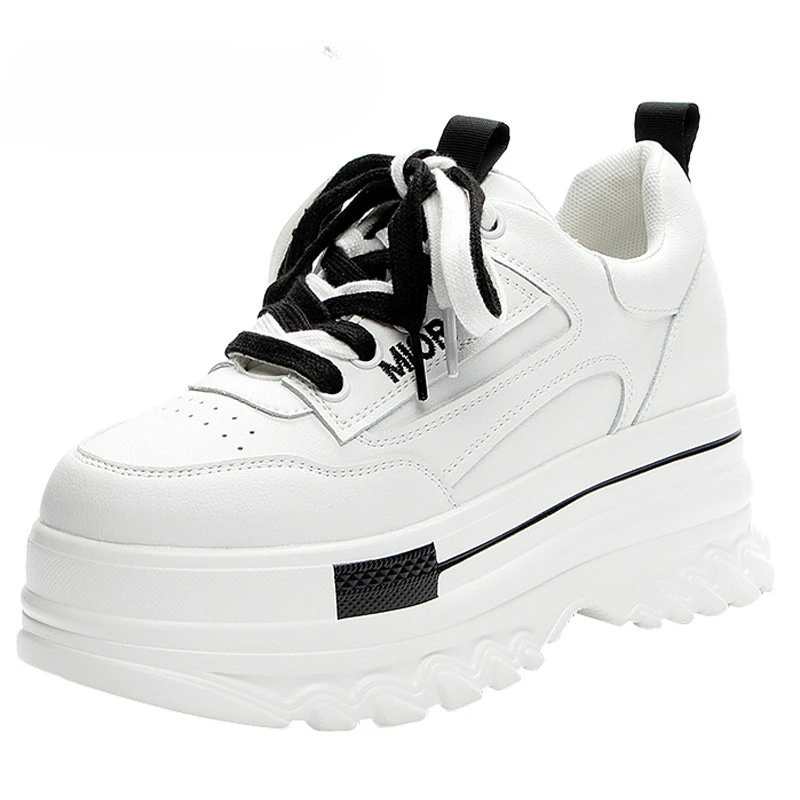 8cm Genuine Leather Female Vulcanize Fashion Platform Wedge Women Sneakers Chunky Spring Autumn Women Casual Comfy Shoes
8cm Genuine Leather Female Vulcanize Fashion Platform Wedge Women Sneakers Chunky Spring Autumn Women Casual Comfy Shoes