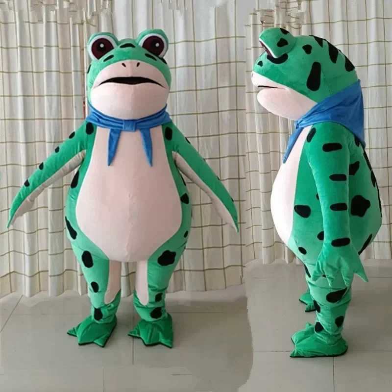 Simbok Funny Frog Doll Costume Propaganda Mascot Cartoon Anime Clothing for Adult Halloween Easter Parties
Simbok Funny Frog Doll Costume Propaganda Mascot Cartoon Anime Clothing for Adult Halloween Easter Parties