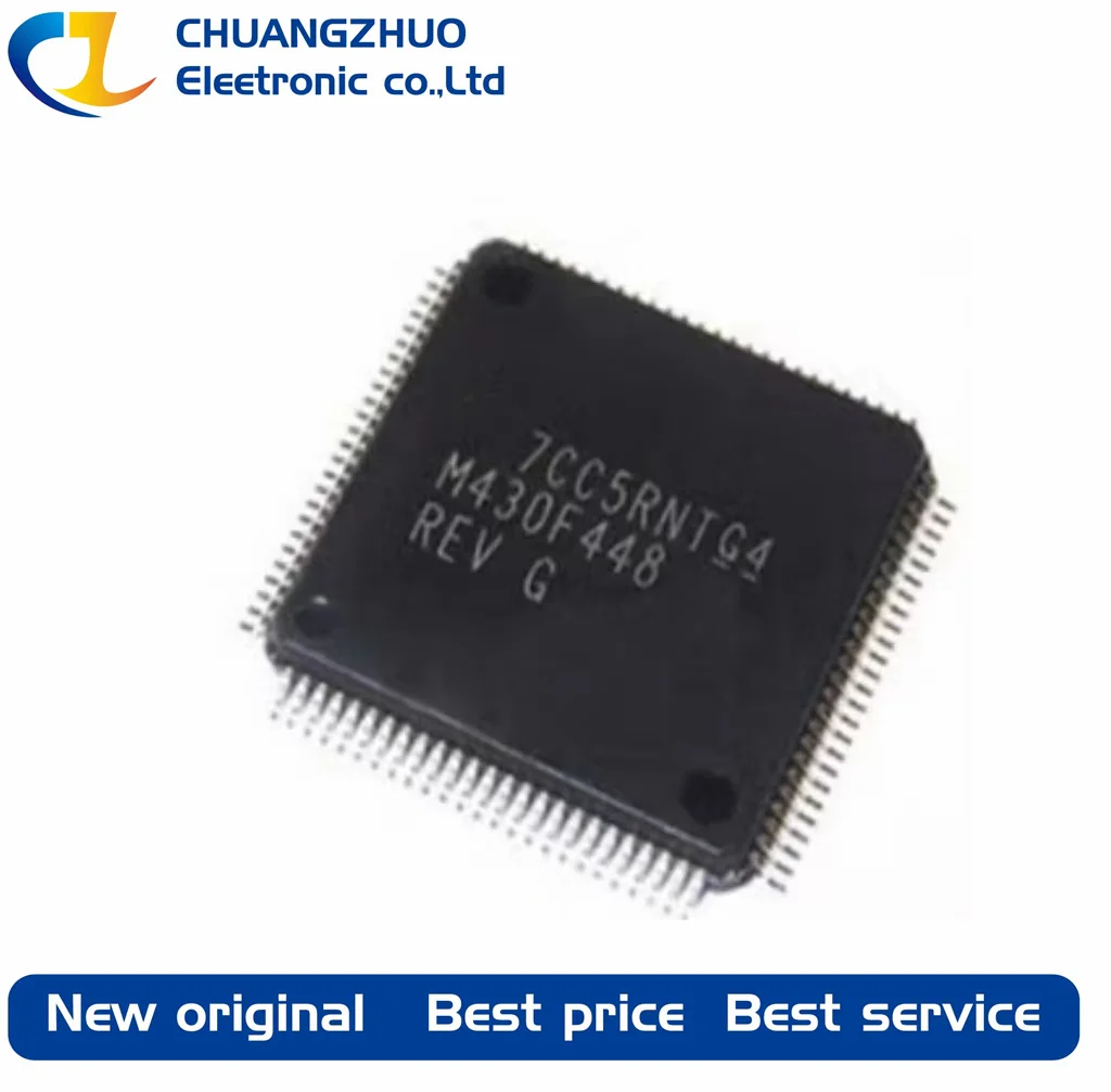 1Pcs New original MSP430F448IPZR 1.8V~3.6V 48KB 8MHz 48 LQFP-100(14x14) Microcontroller Units
1Pcs New original MSP430F448IPZR 1.8V~3.6V 48KB 8MHz 48 LQFP-100(14x14) Microcontroller Units