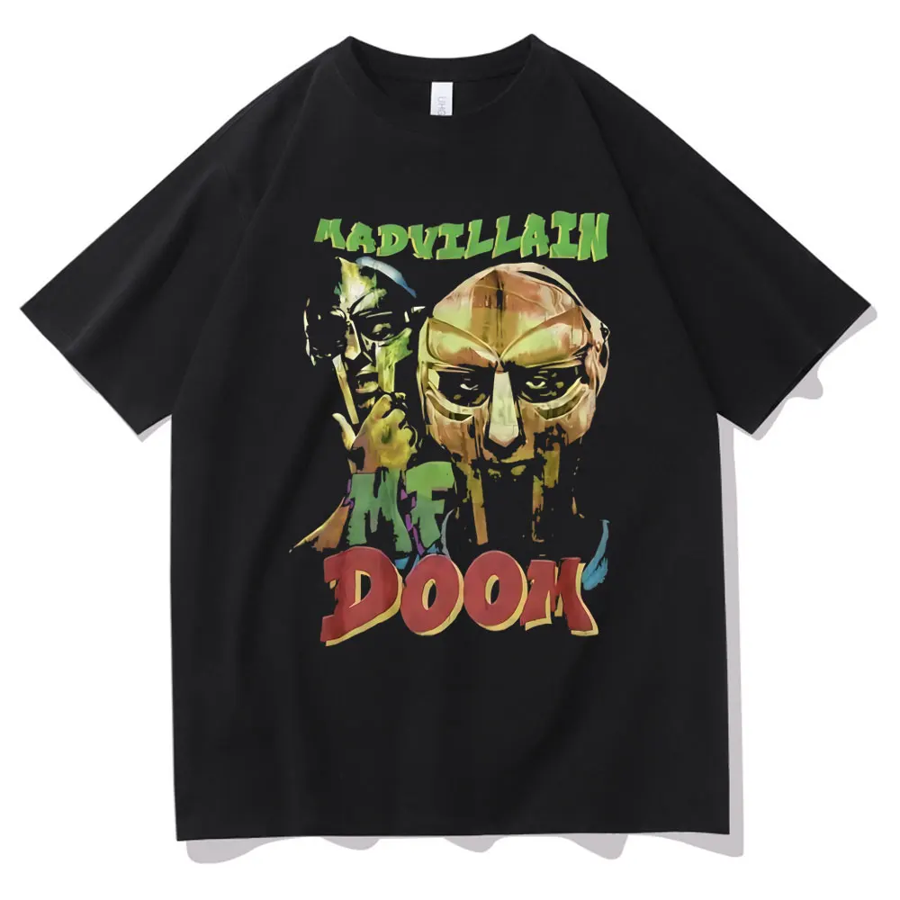 Rapper Mf Doom Madlib Madvillain Graphic Tshirt Men Women Hip Hop Vintage 90s Rap Print T Shirt Men's Casual Pure Cotton T-shirt
Rapper Mf Doom Madlib Madvillain Graphic Tshirt Men Women Hip Hop Vintage 90s Rap Print T Shirt Men's Casual Pure Cotton T-shirt