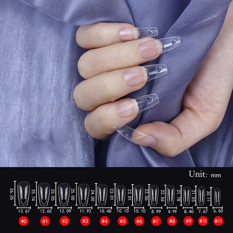 240pcs/bag Artificial Acrylic False Clearl Full Cover Transparent Fake Nails Manicure All Square Oval Gel Press On Nails Tips
240pcs/bag Artificial Acrylic False Clearl Full Cover Transparent Fake Nails Manicure All Square Oval Gel Press On Nails Tips