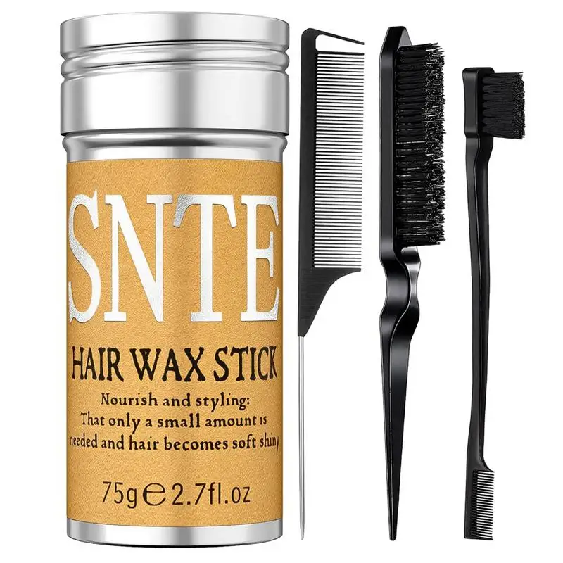 Slick Stick For Hair Hair Pomade And Combs For Stylish Styling Portable Wax Sticks Fashion Hair Style Supplies For Working Home
Slick Stick For Hair Hair Pomade And Combs For Stylish Styling Portable Wax Sticks Fashion Hair Style Supplies For Working Home