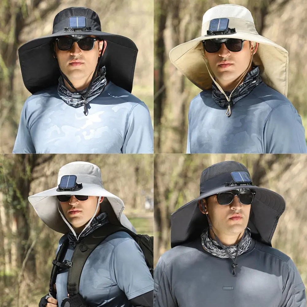 Летняя Большая мужская шляпа от солнца для походов и отдыха на открытом воздухе, шляпа с солнечной батареей для рыбалки, большая шляпа для рыбалки, перезаряжаемая V4n7
Летняя Большая мужская шляпа от солнца для походов и отдыха на открытом воздухе, шляпа с солнечной батареей для рыбалки, большая шляпа для рыбалки, перезаряжаемая V4n7