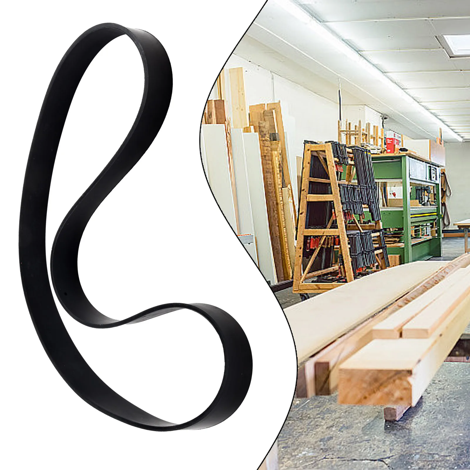 Rubber Band Rubber Band Rubber Ring Premium Quality and Long Lasting Rubber Band for 17/18/19 Inch Woodworking Band Saws
Rubber Band Rubber Band Rubber Ring Premium Quality and Long Lasting Rubber Band for 17/18/19 Inch Woodworking Band Saws