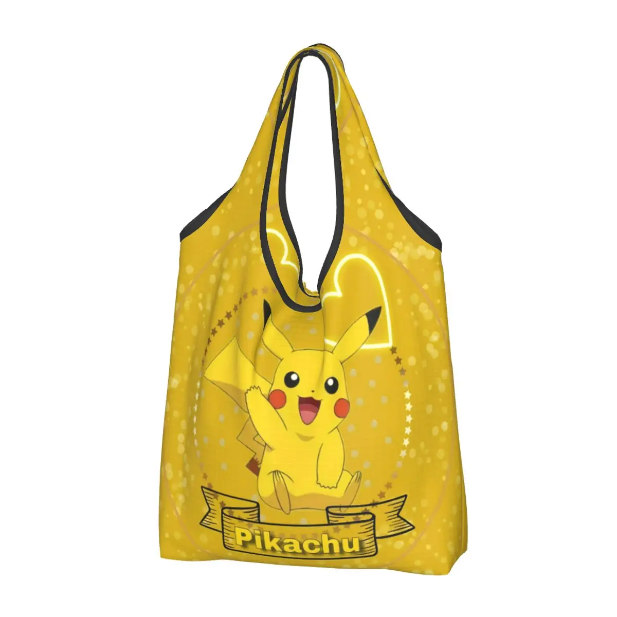 Custom Funny Pikachus Anime Cartoon Video Games Shopping Tote Bags Portable Grocery Shoulder Shopper Bag
Custom Funny Pikachus Anime Cartoon Video Games Shopping Tote Bags Portable Grocery Shoulder Shopper Bag