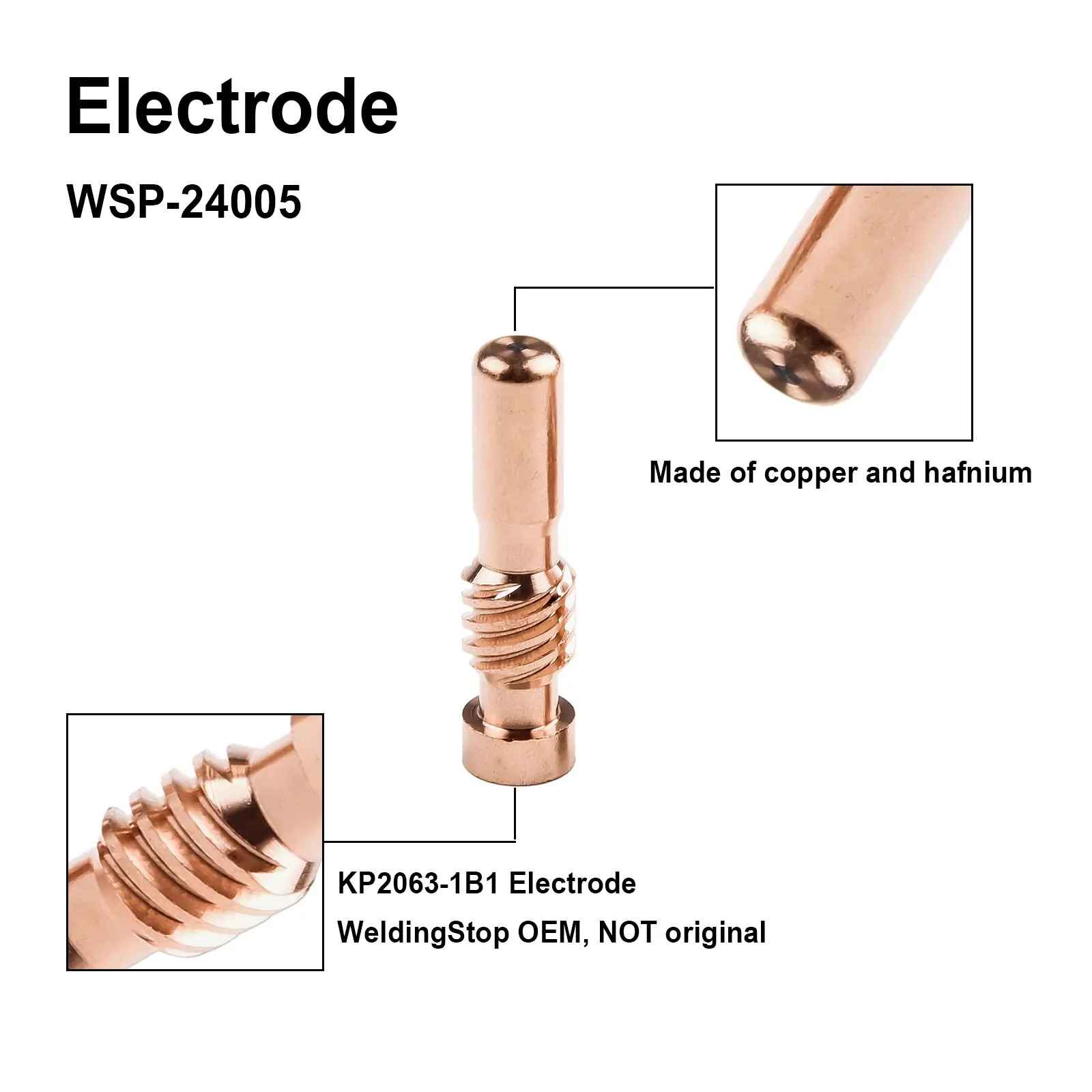 11pcs Electrode Tip For Electric ProCut25/55/80 Torch KP2062-3B1 KP2065-1 Nozzle Resistance Shield High-quality
11pcs Electrode Tip For Electric ProCut25/55/80 Torch KP2062-3B1 KP2065-1 Nozzle Resistance Shield High-quality