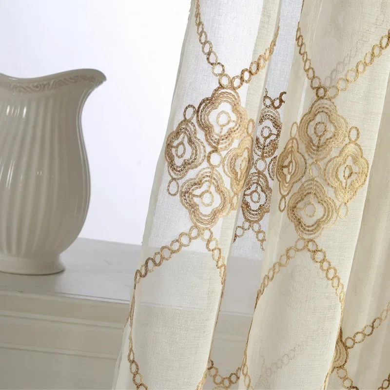 European Style Curtains for Living Dining Room Bedroom Strange Flower Polyester Embroidery Log Wind Drift Minimalist Balcony
European Style Curtains for Living Dining Room Bedroom Strange Flower Polyester Embroidery Log Wind Drift Minimalist Balcony