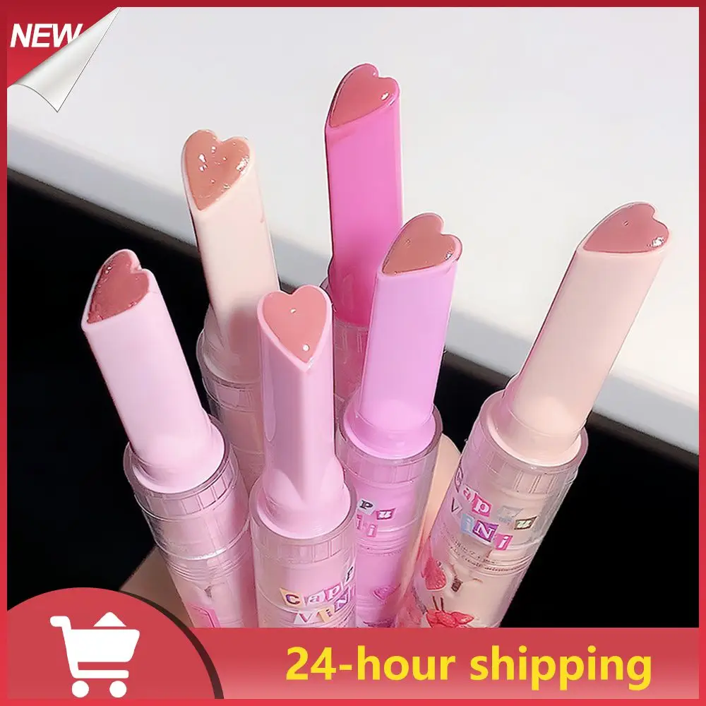 

Milk Tea Color Watermelon Color Lip Gloss Mirror Water Gloss Girl's Lipstick Pencil Long Lasting Non-fade Makeup Cosmetic Beauty