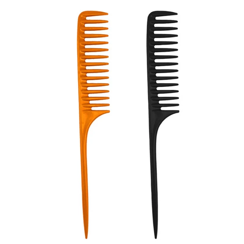 Wide Tooth Tail Combs Pintail Barber Styling Comb for Women Anti Static Hairdressing Tool
Wide Tooth Tail Combs Pintail Barber Styling Comb for Women Anti Static Hairdressing Tool