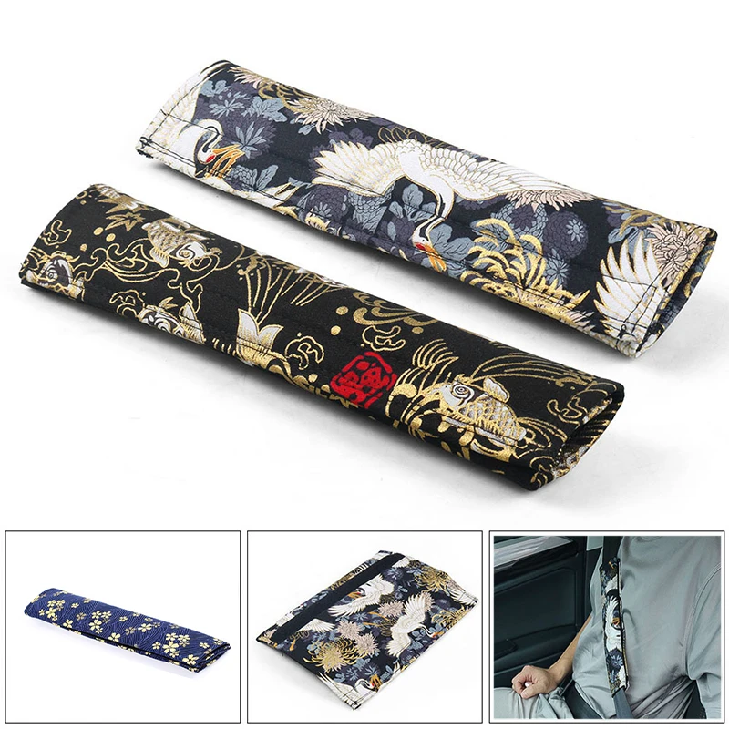 Universal Seat Belt Cover Cloth Car Safety Belt Cover Shoulder Pad Japanese Ukiyo-e Style Car Decoration Interior Accessories
Universal Seat Belt Cover Cloth Car Safety Belt Cover Shoulder Pad Japanese Ukiyo-e Style Car Decoration Interior Accessories
