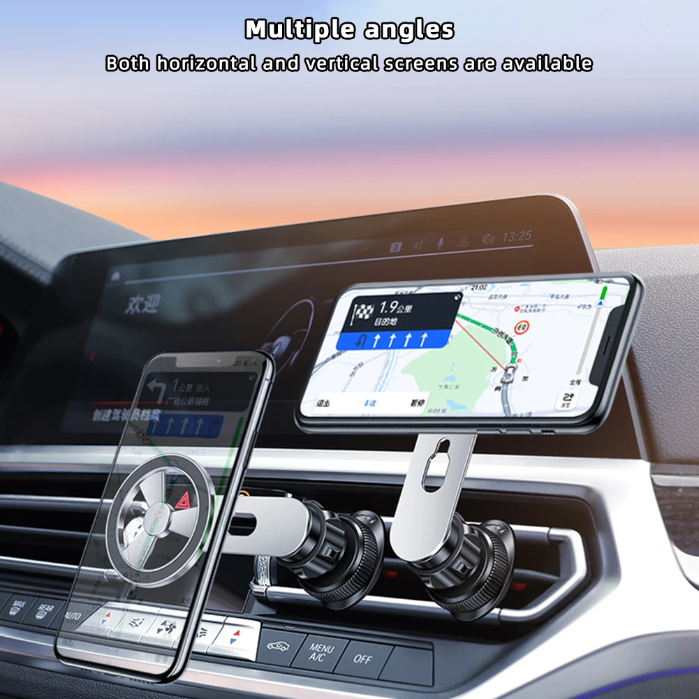 

Автомобильный держатель для телефона с поворотом на 360 °, Магнитная подставка для мобильного телефона, автомобильный держатель для Iphone 14, Xiaomi 13, 12, кольцевой держатель для телефона, аксессуары
