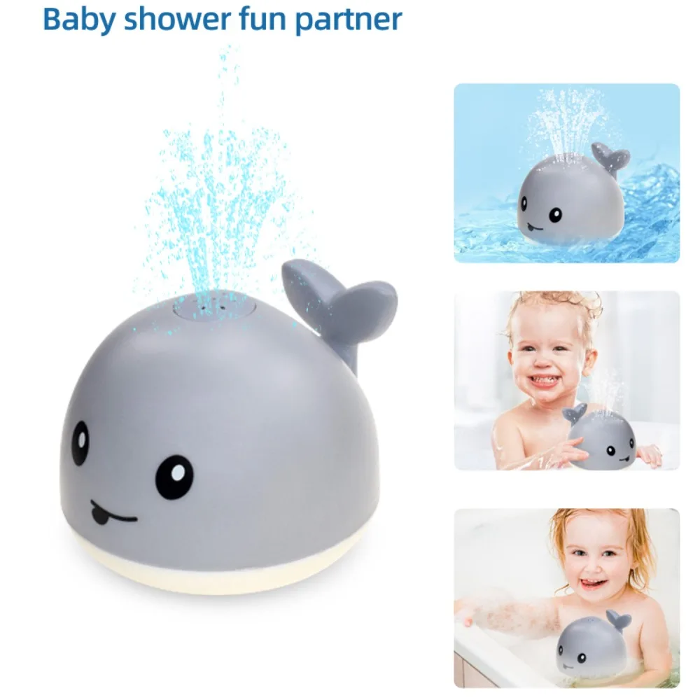 Baby Whale Bath Tub Toys Electric Cartoon Whale Water Sprinkler Shower Pool Toys with LED Light Birhthday Gift for Kids Infants
Baby Whale Bath Tub Toys Electric Cartoon Whale Water Sprinkler Shower Pool Toys with LED Light Birhthday Gift for Kids Infants