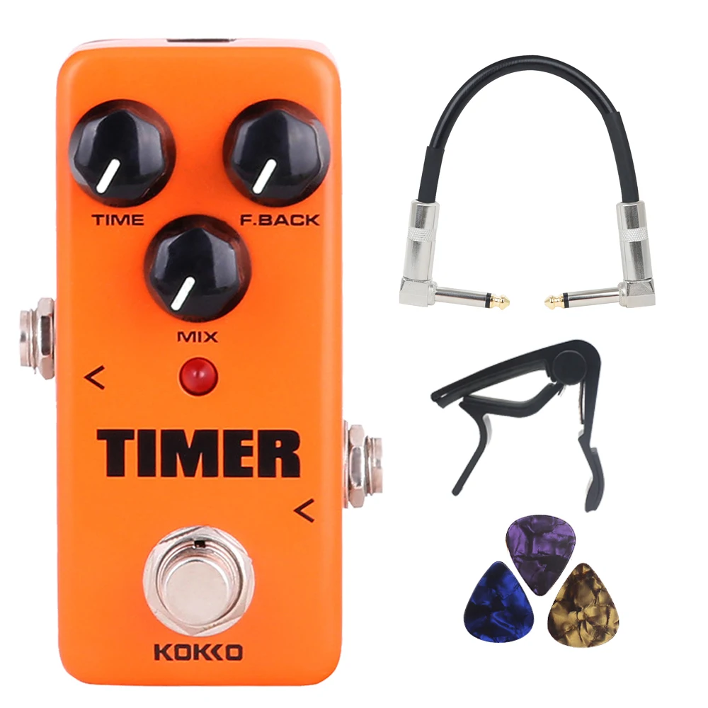 KOKKO Timer Delay Electric Guitar Pedal FDD2 Guitarra Effects Mini Guitar Effector Musical Instruments Accessories & Parts
KOKKO Timer Delay Electric Guitar Pedal FDD2 Guitarra Effects Mini Guitar Effector Musical Instruments Accessories & Parts