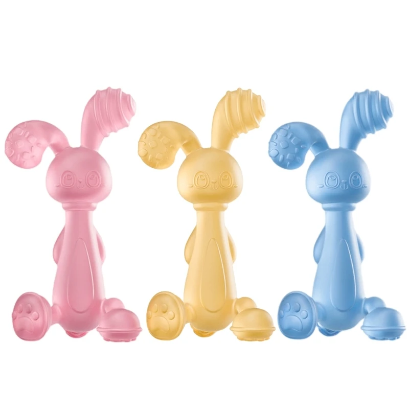 N80C Игрушка для прорезывания зубов в форме кролика, резиновый прорезыватель для младенцев, забавный и функциональный
N80C Игрушка для прорезывания зубов в форме кролика, резиновый прорезыватель для младенцев, забавный и функциональный