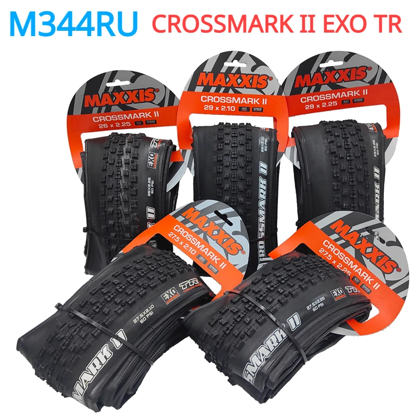

MAXXIS M344RU CROSSMARK II EXO TR FOLDABLE 26 Inch Bike Tire 26x2.25 27.5x2.1/2.25 29x2.1 Cycling Bicycle Tire Pneu Mtb 29*2.25