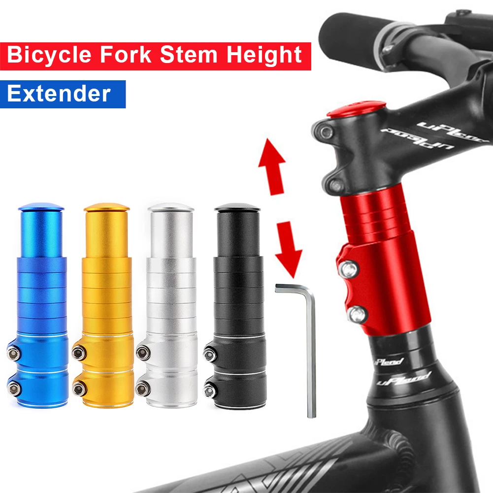 Bicycle Fork Stem Increased Control Tube Aluminum Alloy Extend Cycling Bike Handlebar Heighten Front Fork Bike Accessorie 28.6mm
Bicycle Fork Stem Increased Control Tube Aluminum Alloy Extend Cycling Bike Handlebar Heighten Front Fork Bike Accessorie 28.6mm