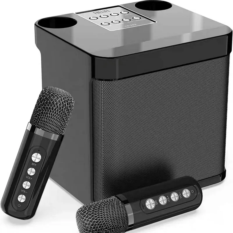 

KD-203 100W Peak High Power Portable Karaoke Bluetooth Speakers Wireless Microphone Suit Intelligent External Singing Equipment