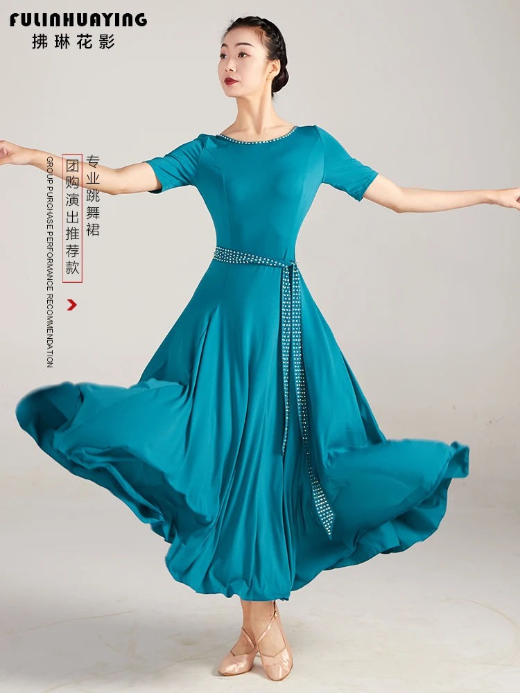 2023 Woman High-end Modern Dance Dress Ballroom Dance Large Swing Dress New Performance Dance Dress Ladies Dance Dress
2023 Woman High-end Modern Dance Dress Ballroom Dance Large Swing Dress New Performance Dance Dress Ladies Dance Dress