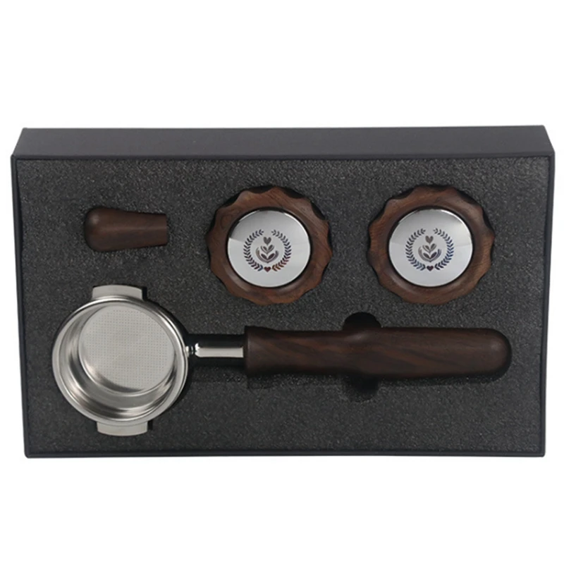 

Espresso Stainless Steel Coffee Machine Handle For Rocket Aibo Solid Wood Coffee Machine Modification Accessories