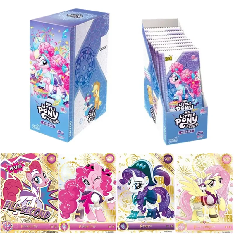 

New KAYOU Genuine My Little Pony Card Cute Funny Party Friendship Eternal Card Huiyue Pack Rare SC Cards SGR Toy Princess Card