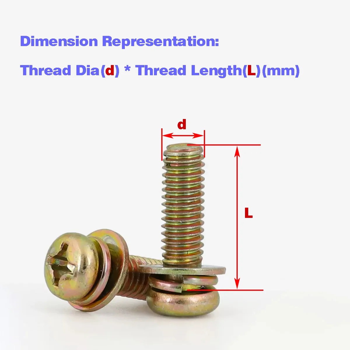 Carbon Steel Color Galvanized Round Head Phillips Screw/With Flat Washer And Spring Washer M3M4M5M6M8
Carbon Steel Color Galvanized Round Head Phillips Screw/With Flat Washer And Spring Washer M3M4M5M6M8
