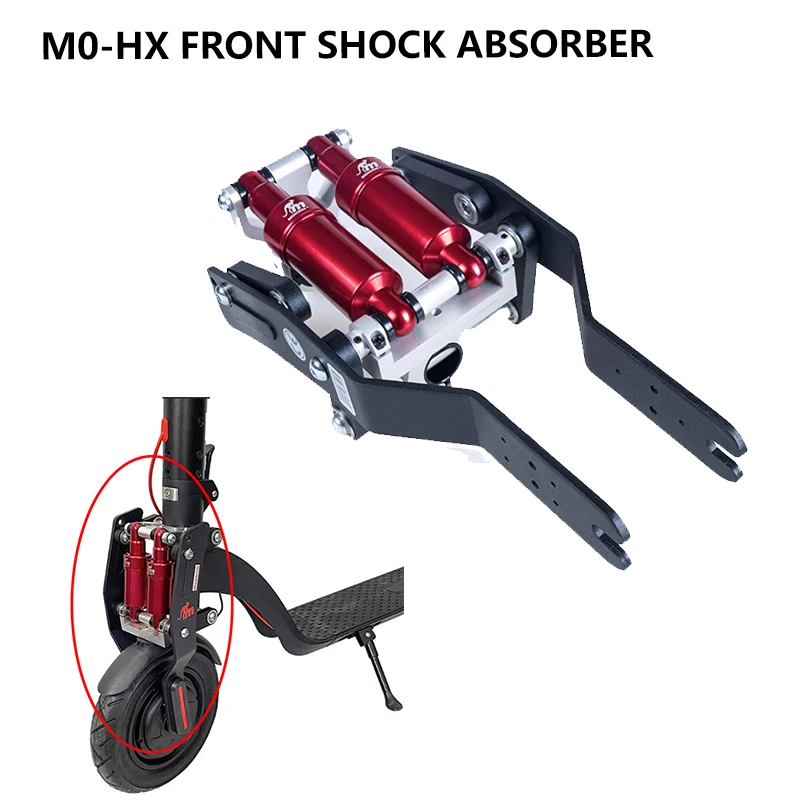 

Monorim M0-HX Dual Front Suspension For HX x6/x7/x8 pro Scooter DUAL Absorber Shock Accessories Section Best Upgrade Kits