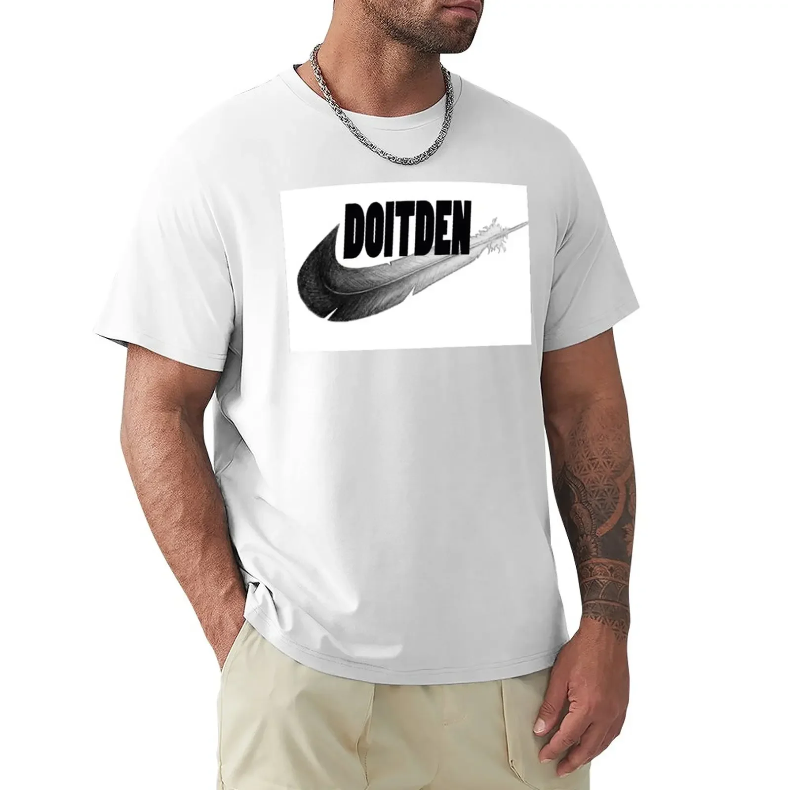DOITDEN Eagle Feather Logo T-Shirt kawaii clothes plain boys whites black t-shirts for men
DOITDEN Eagle Feather Logo T-Shirt kawaii clothes plain boys whites black t-shirts for men