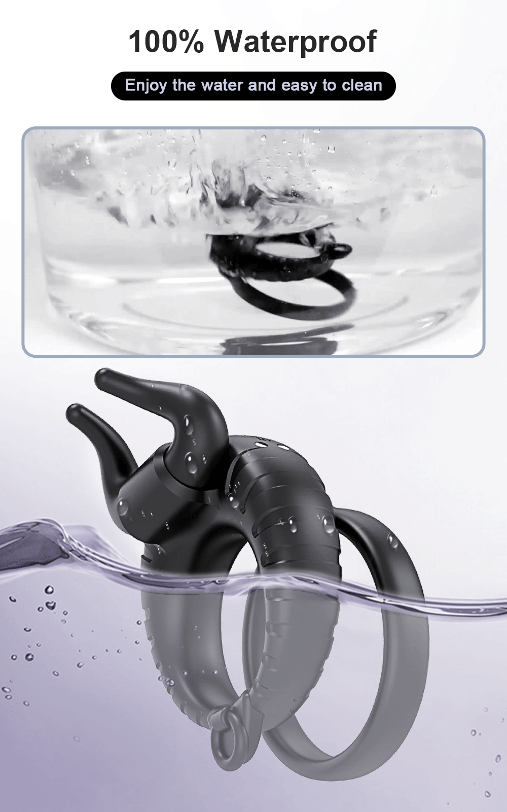 Adjustable Soft Silicone Penis Cock Ring for Men Remote Control Vibrating Delay Ejaculation Clitoris Stimulation Sex Toy Couples Adjustable Soft Silicone Penis Cock Ring for Men Remote Control Vibrating Delay Ejaculation Clitoris Stimulation Sex Toy Couples