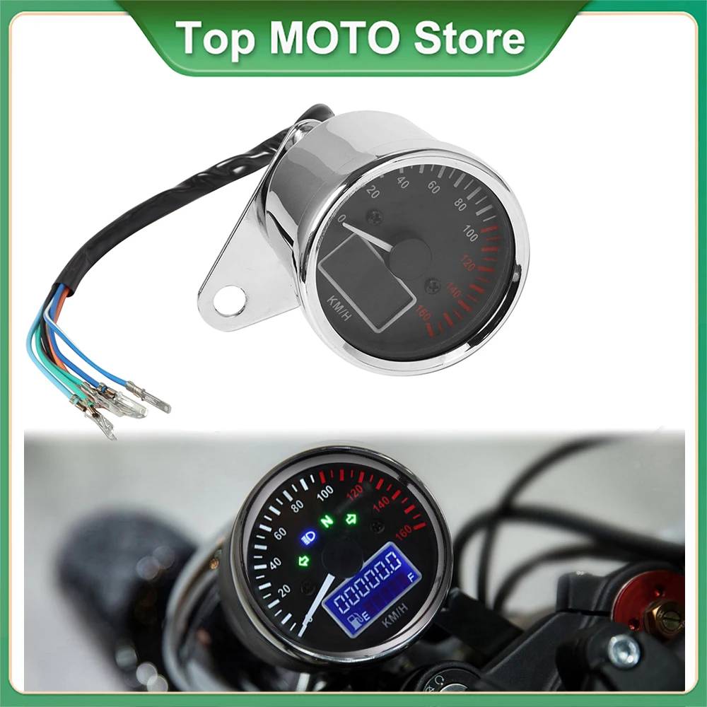 Motorcycle Retro LCD Speedometer Odometer Multifunction Fuel Gauge Assembly For Honda for Yamaha
Motorcycle Retro LCD Speedometer Odometer Multifunction Fuel Gauge Assembly For Honda for Yamaha