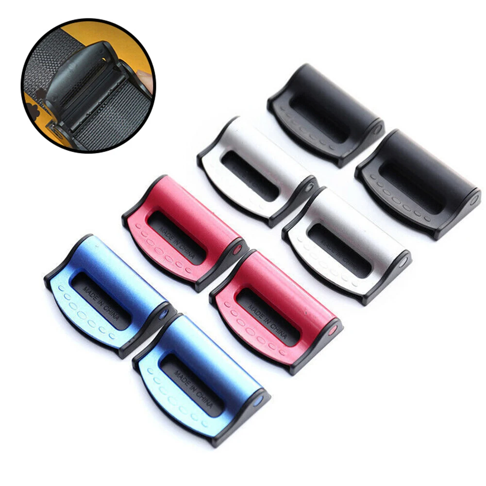 2Pcs Car Safety Belt Buckle Clip Belt Stopper Strap Adjuster Clamp Seatbelt Clip Auto Universal Interior Accessories
2Pcs Car Safety Belt Buckle Clip Belt Stopper Strap Adjuster Clamp Seatbelt Clip Auto Universal Interior Accessories