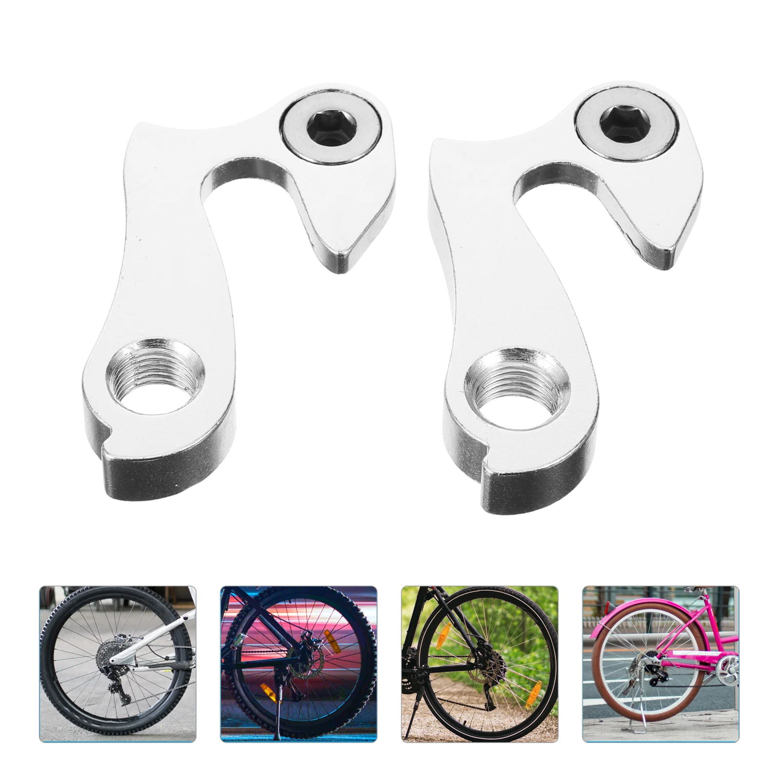 2 Pcs Bicycle Tail Hook An Fittings Alloy Rear Derailleur Hanger Bike Gears Extender For Cycling Aluminum Link Mtb Hangers
2 Pcs Bicycle Tail Hook An Fittings Alloy Rear Derailleur Hanger Bike Gears Extender For Cycling Aluminum Link Mtb Hangers