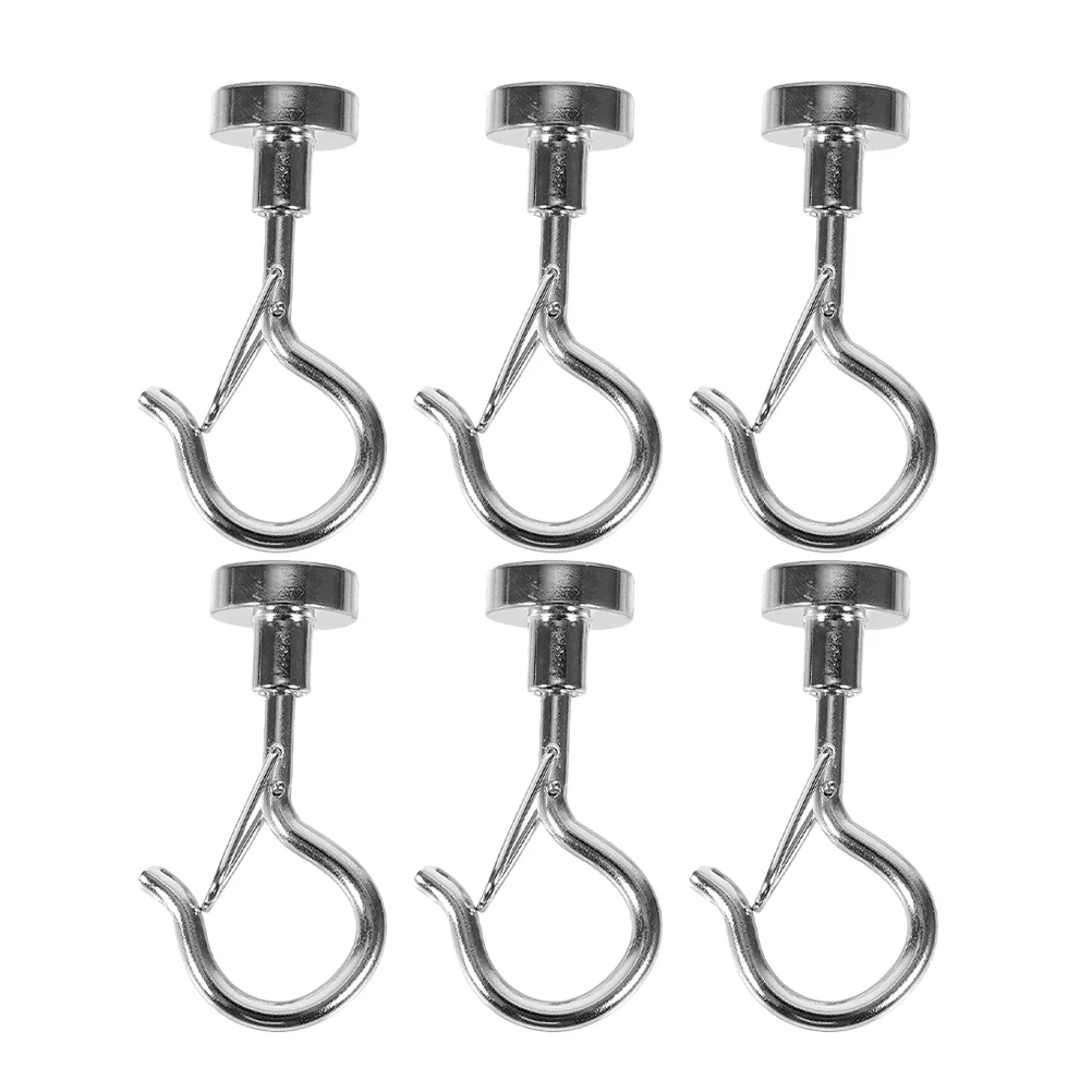 6 Pcs Magnet Hook Magnetic Hanger Hooks for Hanging Bathroom Coat Heavy Duty A3 Steel Casing
6 Pcs Magnet Hook Magnetic Hanger Hooks for Hanging Bathroom Coat Heavy Duty A3 Steel Casing