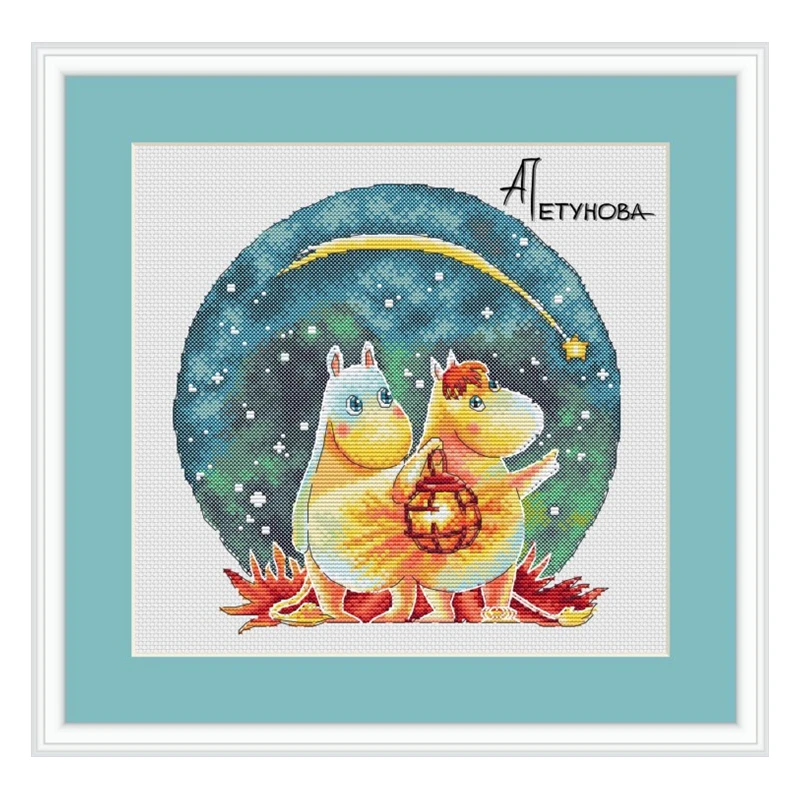 Cross Stitch Kit all Cotton 18CT14CT Calico 11ct DIY hand Embroidered MaterialPpackage Hippo Series Meteor
Cross Stitch Kit all Cotton 18CT14CT Calico 11ct DIY hand Embroidered MaterialPpackage Hippo Series Meteor