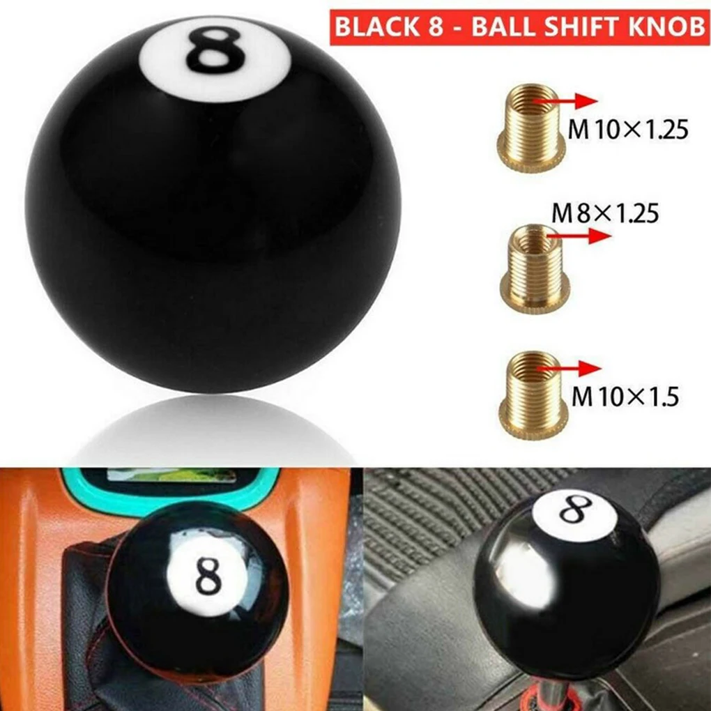 OEM ODM Customized hot sale Black 8 Resin ball shift knob custom skull gear shift knobs 57MM Metal nut crystal gear shift knob
OEM ODM Customized hot sale Black 8 Resin ball shift knob custom skull gear shift knobs 57MM Metal nut crystal gear shift knob
