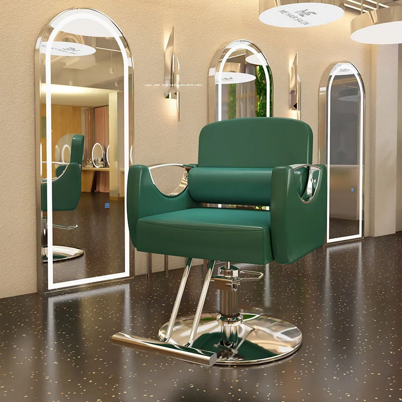 

Стайлинг эстетические парикмахерские кресла поворотный роскошный вращающийся стул для педикюра салона красоты иллюстрация Barberia парикмахерское оборудование MQ50BC