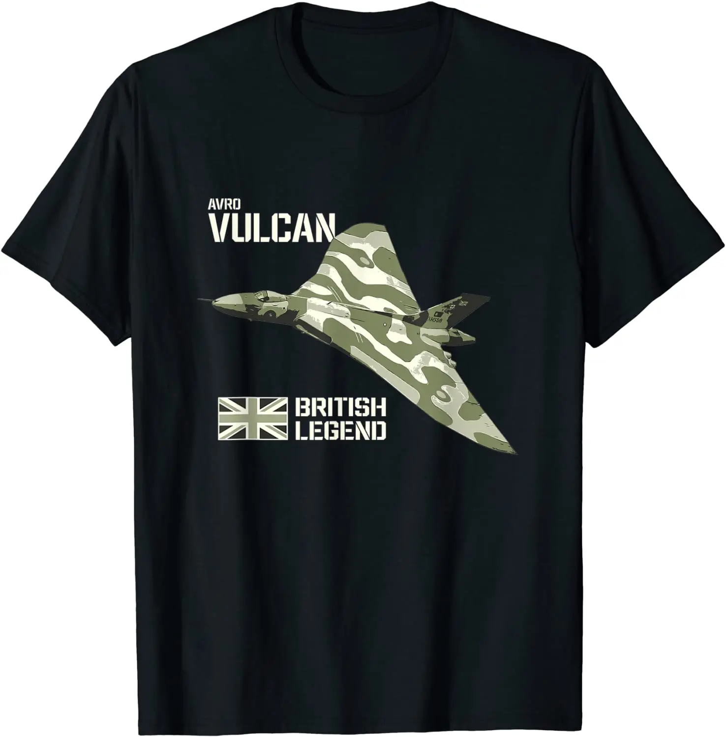 Avro Vulcan Bomber Jet Aircraft RAF Plane British Legend T-Shirt Short Sleeve Casual Cotton O-Neck Summer Tees
Avro Vulcan Bomber Jet Aircraft RAF Plane British Legend T-Shirt Short Sleeve Casual Cotton O-Neck Summer Tees