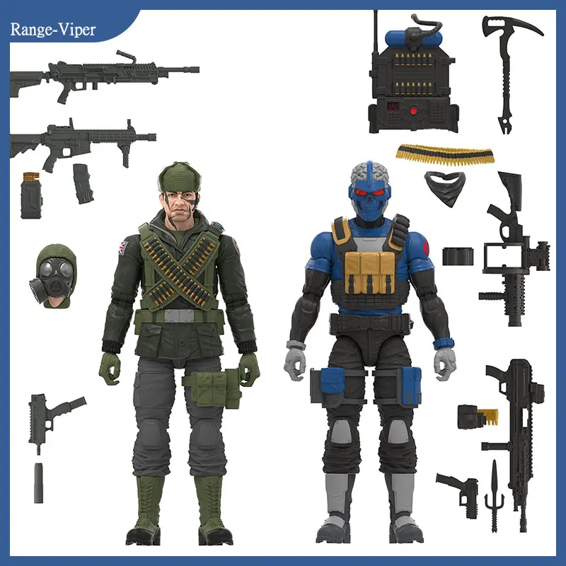 G.I. Joe Classified Series Range-Viper and Nightforce David Big Ben Bennett Action Figurine Collectible Model Toys F7737/F7736
G.I. Joe Classified Series Range-Viper and Nightforce David Big Ben Bennett Action Figurine Collectible Model Toys F7737/F7736