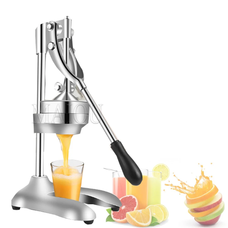 

Stainless Steel Manual Lemon Orange Pomegranate Fruit Juice Extractor Hand Press Citrus Squeezer Fruit Juicer Pressing Machine