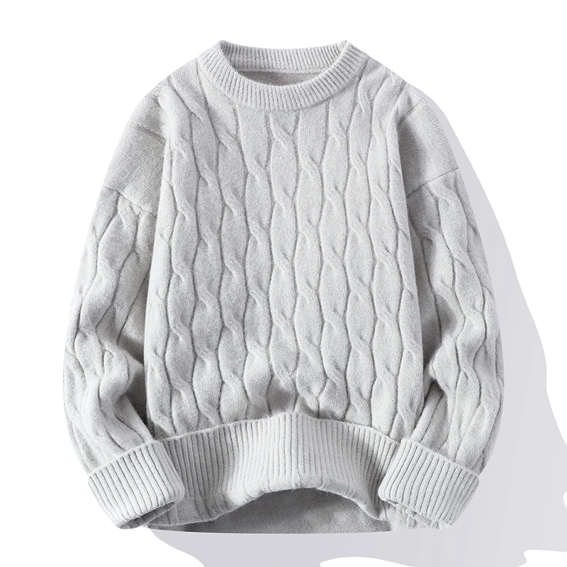White Men's Cold Sweaters for Winter Man Sweater Mens Clothes New in Knitwear Long Sleeve Top Round Collar Korean Luxury 2023
White Men's Cold Sweaters for Winter Man Sweater Mens Clothes New in Knitwear Long Sleeve Top Round Collar Korean Luxury 2023