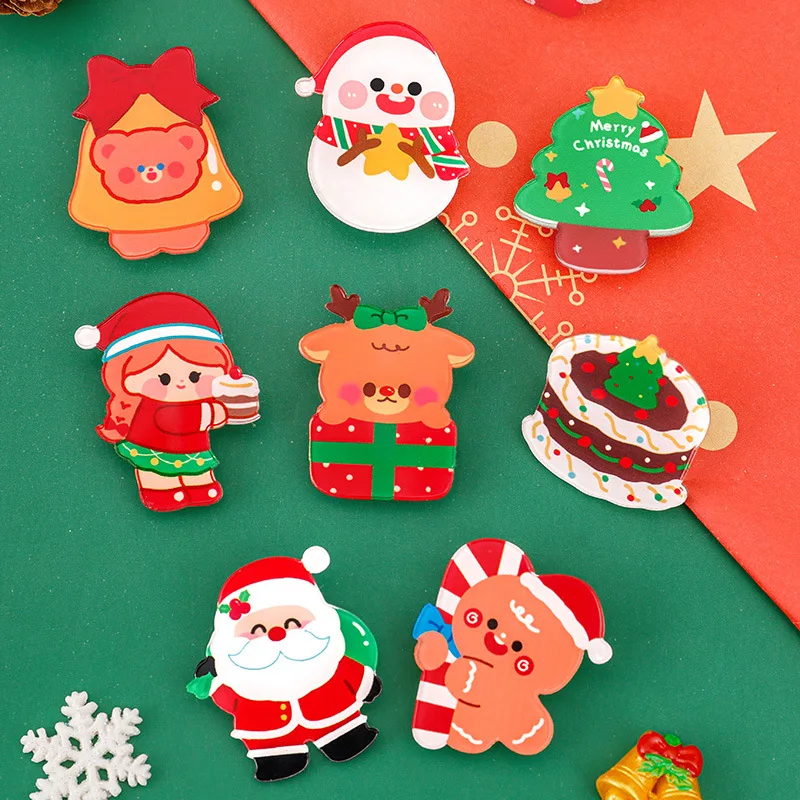 5pcs Merry Christmas Brooch Cartoon Santa Claus Christmas Tree Mini Snowman Elk Christians Lapel Badge Jewelry Gifts for Kids
5pcs Merry Christmas Brooch Cartoon Santa Claus Christmas Tree Mini Snowman Elk Christians Lapel Badge Jewelry Gifts for Kids
