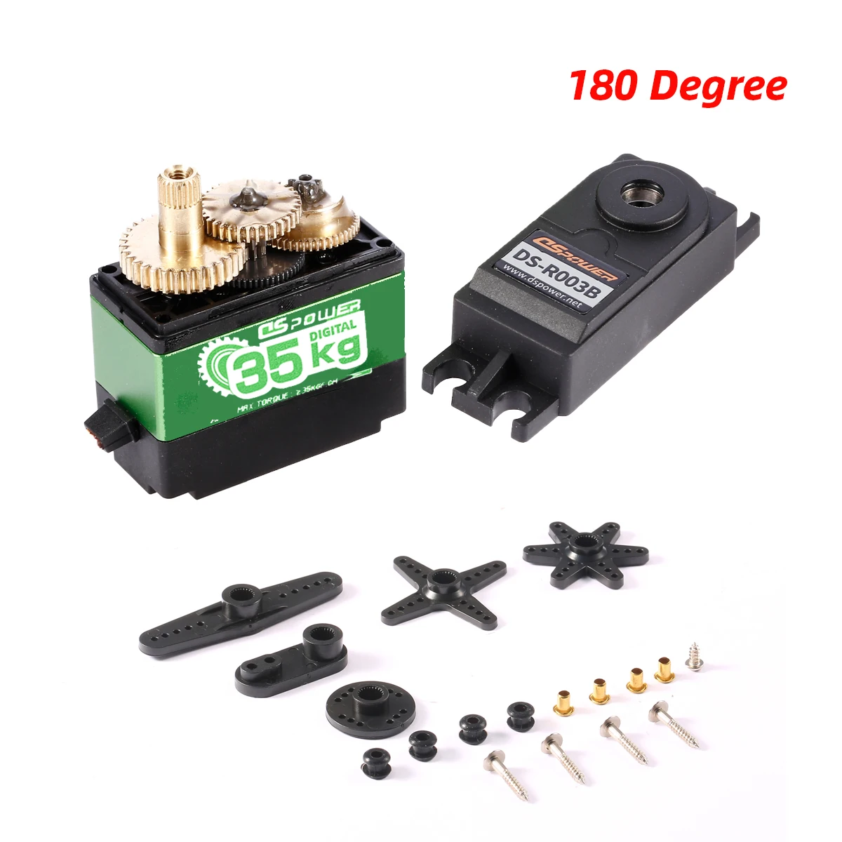 DSpower 35KG 8.4v Digital Servo Metal Gear Waterproof Servos for 1/8 1/10 RC Car TRX4 TRX6 Scx10 Arrma Mojave 104001 Slash Maxx
DSpower 35KG 8.4v Digital Servo Metal Gear Waterproof Servos for 1/8 1/10 RC Car TRX4 TRX6 Scx10 Arrma Mojave 104001 Slash Maxx