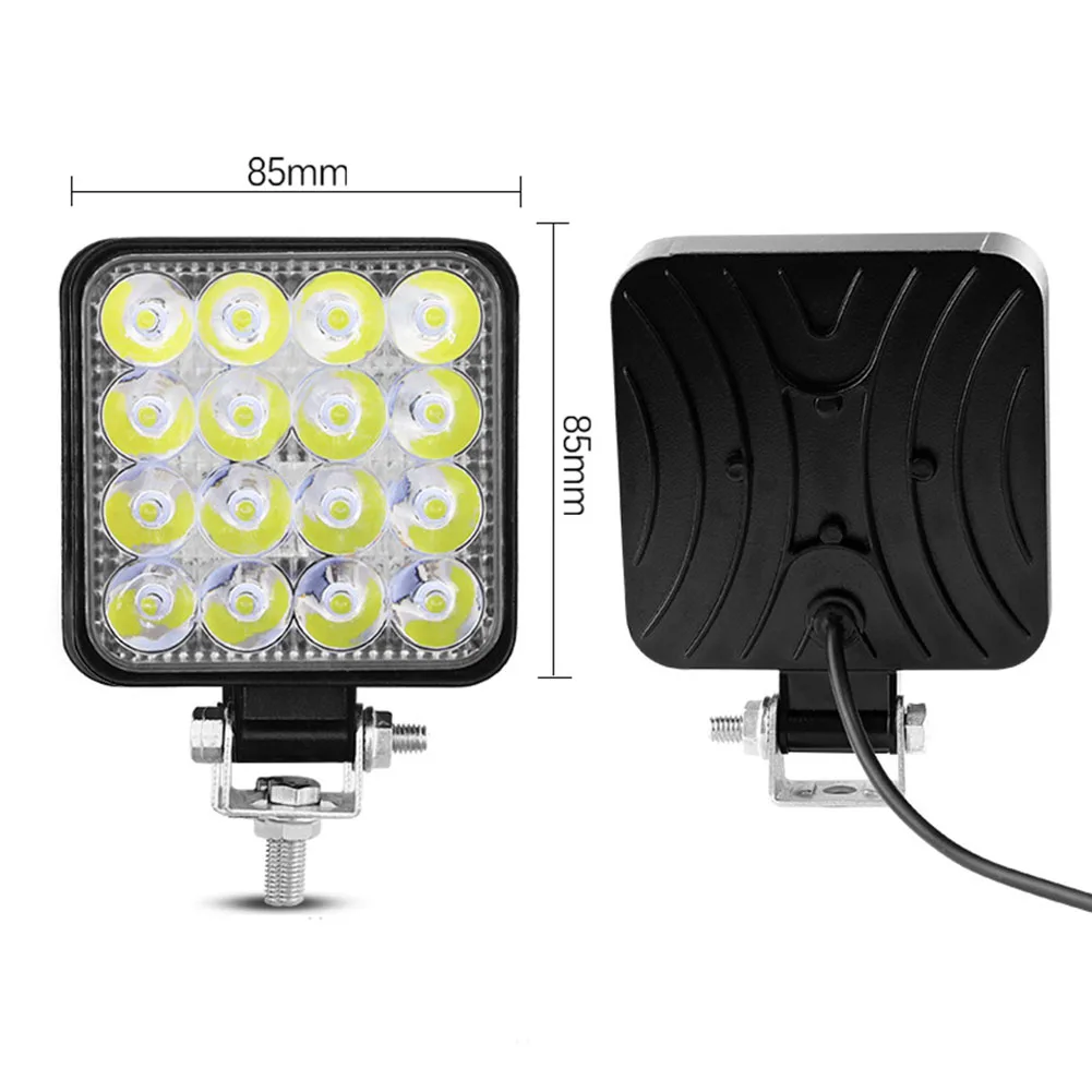 1x 48w Square 16LED Work Light Pod Lighting Motorcycle Car Truck Off Road Tractor Engineering Spotlight 24v
1x 48w Square 16LED Work Light Pod Lighting Motorcycle Car Truck Off Road Tractor Engineering Spotlight 24v