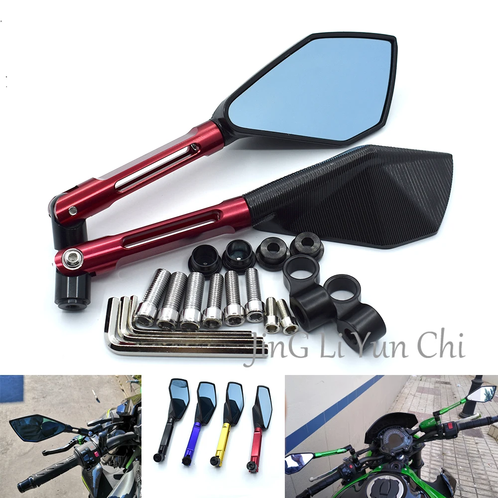 Universal 8mm 10mm motorcycle CNC aluminum alloy rear view mirror For KTM 200 DUKE 390 Duke 690 Duke / R 990 Super Duke /R 1190
Universal 8mm 10mm motorcycle CNC aluminum alloy rear view mirror For KTM 200 DUKE 390 Duke 690 Duke / R 990 Super Duke /R 1190