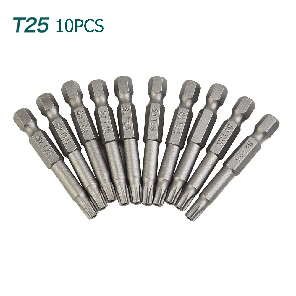 

Concentric Angles T25 Screwdriver Bit Hand Tools With Magnetic 1/4 Inch Hex Electric Screwdrivers For Pneumatic Screwdrivers