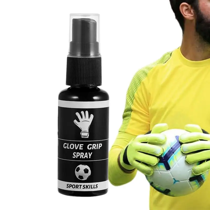 

Goalkeeper Gloves Spray Antislip Football Grip Spray Gloves Tackifier 30ml Non-slip Gloves Cleaning Agent Gloves Cleaner Sticky