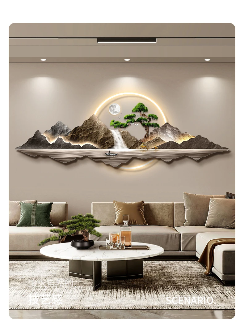 Light Luxury Clock Wall Chinese Modern Fashion Living Room Decorative Wall Watch Interior Design Horloge Murale Wall Decor Light Luxury Clock Wall Chinese Modern Fashion Living Room Decorative Wall Watch Interior Design Horloge Murale Wall Decor