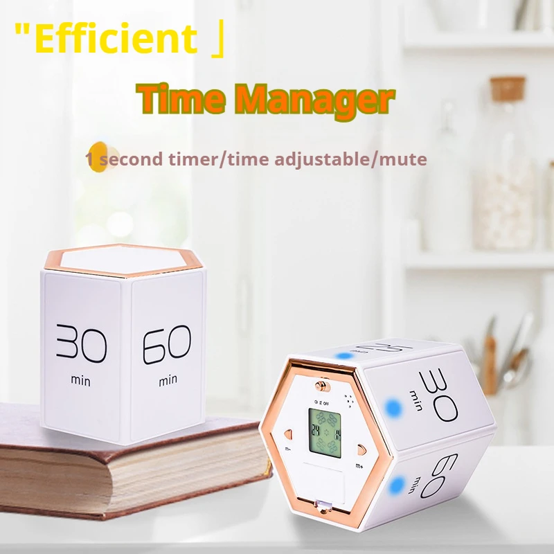 Hexagon Flip Timer Learning Timer Autonomic Artifact Reminder Countdown Tme Management Ktchen Timer Christmas Gift
Hexagon Flip Timer Learning Timer Autonomic Artifact Reminder Countdown Tme Management Ktchen Timer Christmas Gift