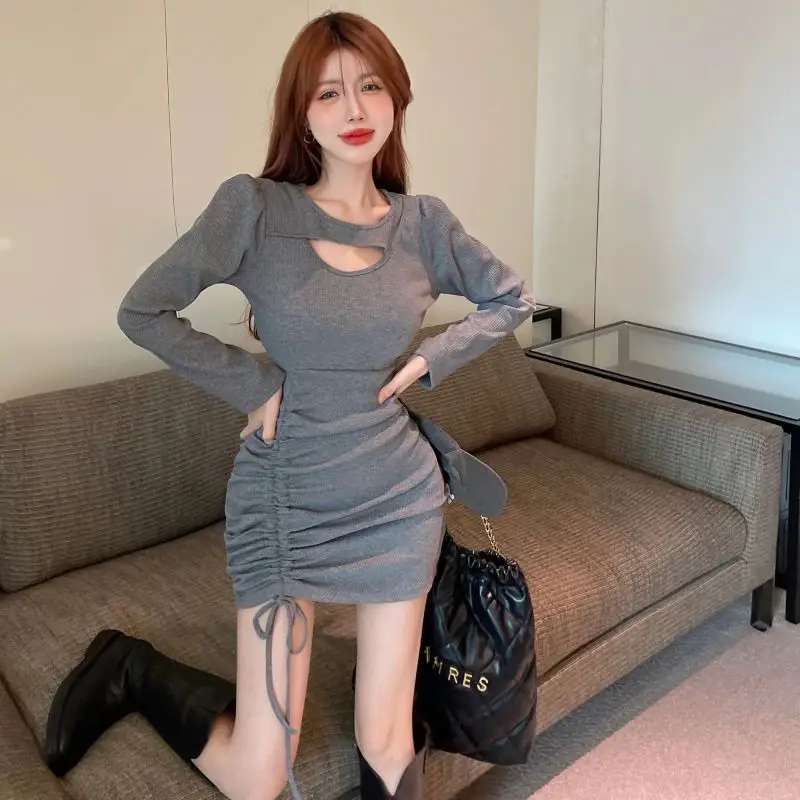 2023 New Autumn And Winter Dress For Women Slim Temperament Thickened Brushed Design With Drawcord Sexy Hip Bag Free Shipping
2023 New Autumn And Winter Dress For Women Slim Temperament Thickened Brushed Design With Drawcord Sexy Hip Bag Free Shipping