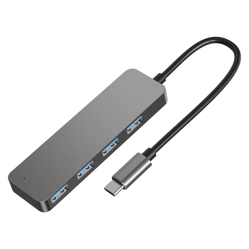 Концентратор Type C с 4 портами USB 3,0, адаптер, сплиттер, 5 Гбит/с, высокоскоростная док-станция для передачи данных для ноутбуков
Концентратор Type C с 4 портами USB 3,0, адаптер, сплиттер, 5 Гбит/с, высокоскоростная док-станция для передачи данных для ноутбуков