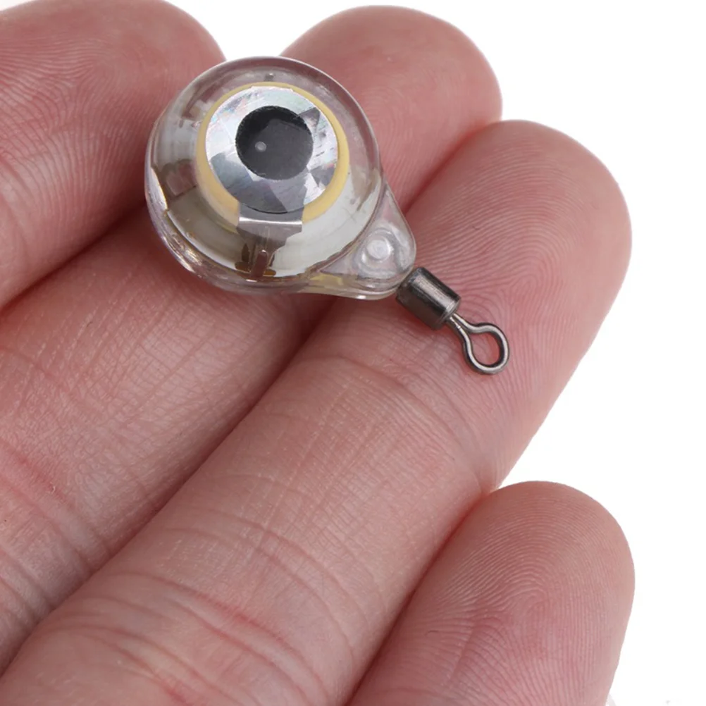 5 Pcs Underwater Fishing Round Shaped Artificial Lures Fishing LED Bait Accessories with Connecting Underwater Night Hook
5 Pcs Underwater Fishing Round Shaped Artificial Lures Fishing LED Bait Accessories with Connecting Underwater Night Hook